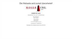 Desktop Screenshot of moser-ing.de