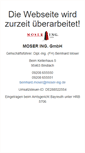 Mobile Screenshot of moser-ing.de