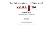 Tablet Screenshot of moser-ing.de